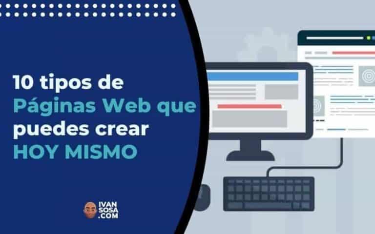 Tipos De P Ginas Web Que Puedes Crear Hoy Mismo Con Ejemplos